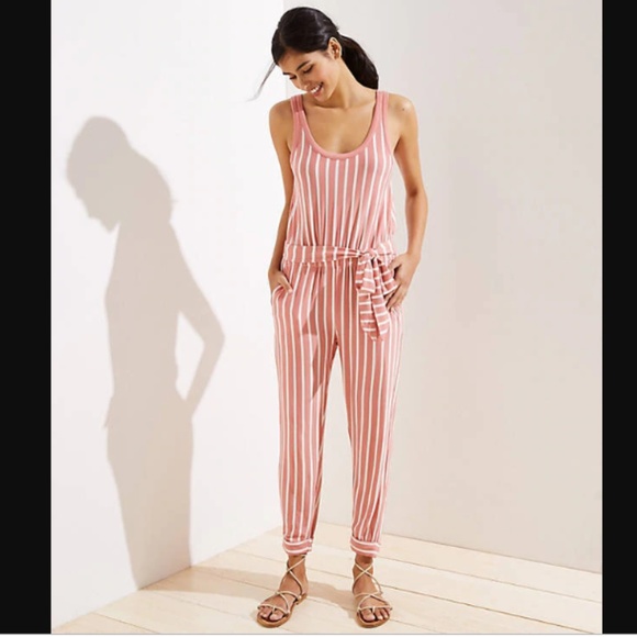 loft beach jumpsuit